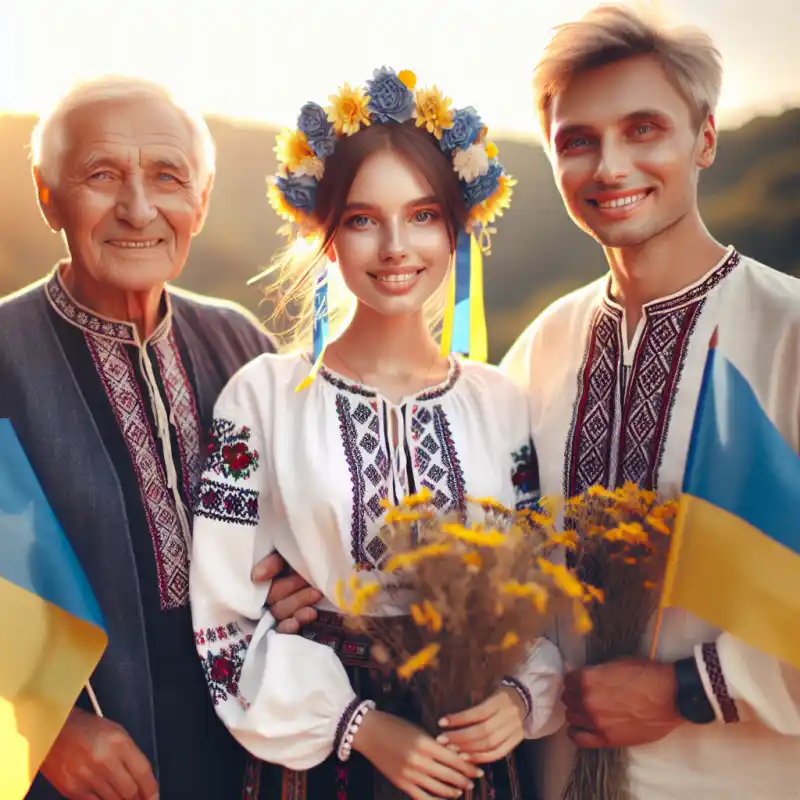 Привітання з днем української державності